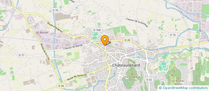 localisation de l'entreprise DL CONCEPT à CHATEAURENARD