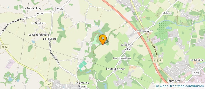 localisation de l'entreprise DL CONSEIL & FINANCE à ORVAULT