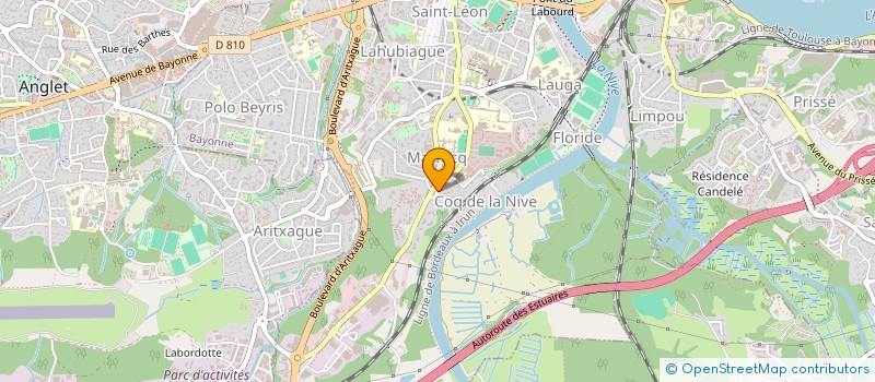 localisation de l'entreprise DL CONSEILS à BAYONNE