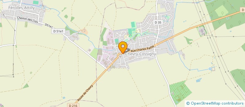 localisation de l'entreprise DL CONSTRUCTION à CHEVRY-COSSIGNY