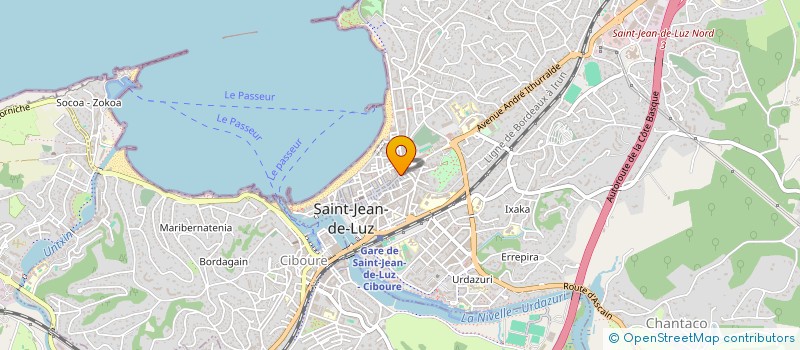 localisation de l'entreprise DL CONSULT & EVENTS à SAINT-JEAN-DE-LUZ