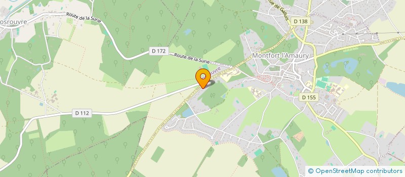 localisation de l'entreprise DL CONSULTING  MONTFORT-L'AMAURY