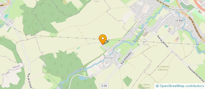localisation de l'entreprise DL COSMETIK à BEUGIN