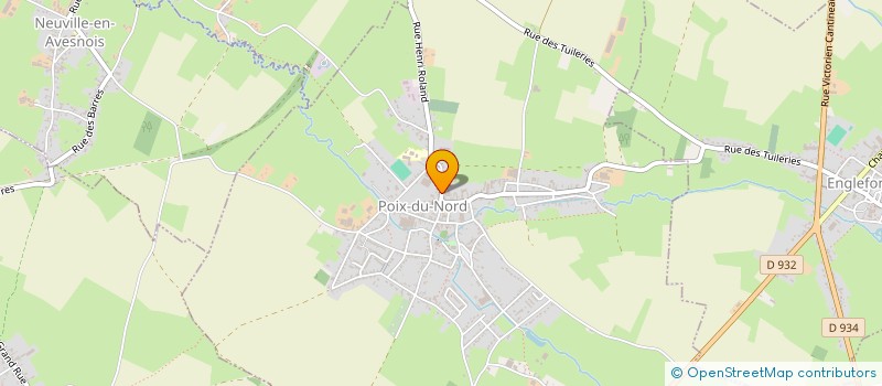 localisation de l'entreprise DL DIAGNOSTICS  POIX-DU-NORD