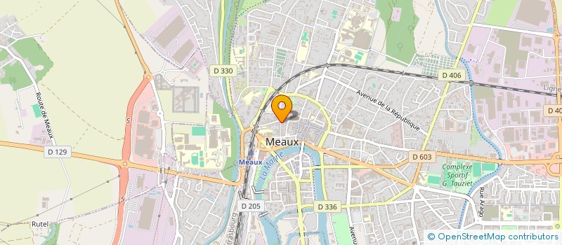 localisation de l'entreprise DL DIFFUSION à MEAUX
