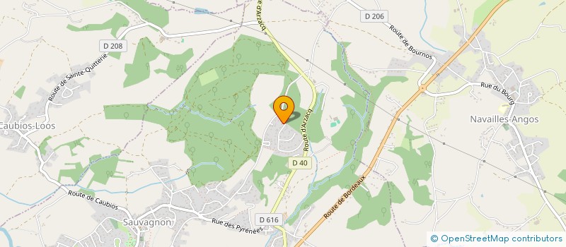 localisation de l'entreprise DL EXPERTISE à SAUVAGNON