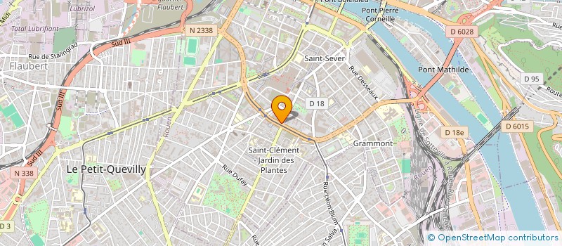 localisation de l'entreprise DL EXPRESS  ROUEN