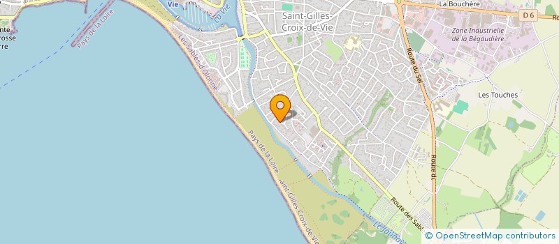 localisation de l'entreprise DL FINANCES à SAINT-GILLES-CROIX-DE-VIE
