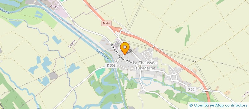 localisation de l'entreprise DL FRANCE DEFIB  LA CHAUSSEE-SUR-MARNE