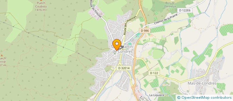 localisation de l'entreprise DL-HOLDING  SAINT-MARTIN-DE-LONDRES