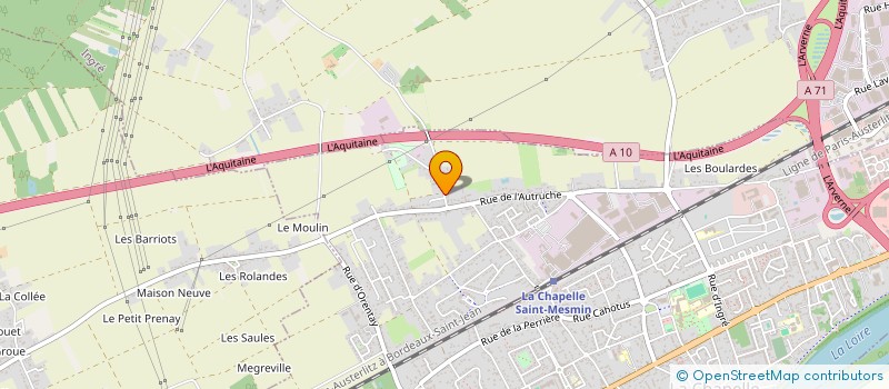 localisation de l'entreprise DL IMMO 45 à LA CHAPELLE-SAINT-MESMIN
