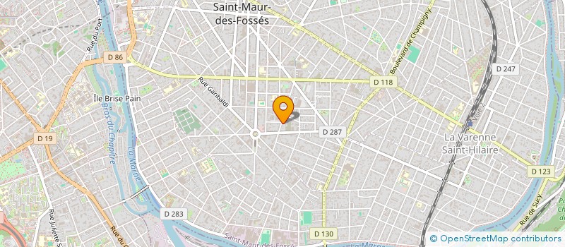 localisation de l'entreprise DL IMMO à SAINT-MAUR-DES-FOSSES