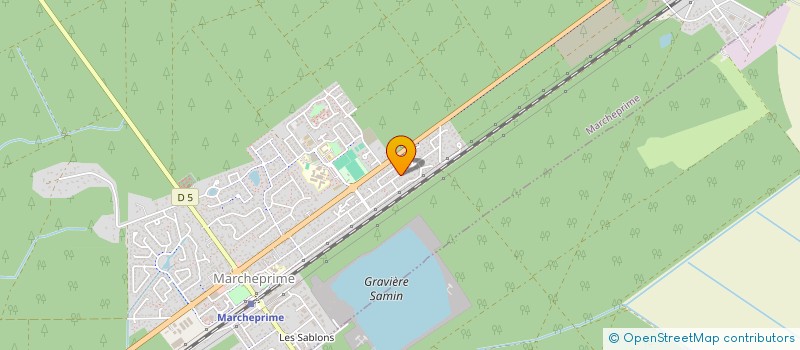 localisation de l'entreprise DL IMMO  MARCHEPRIME