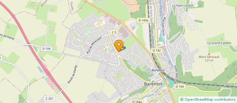 localisation de l'entreprise DL IMMOBILIER  BARENTIN