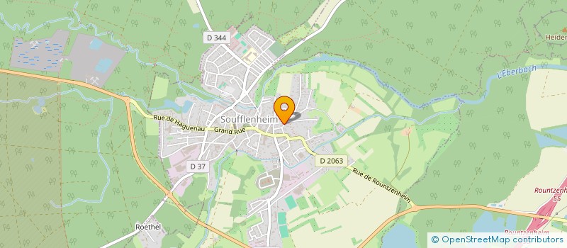 localisation de l'entreprise DL INVEST  SOUFFLENHEIM