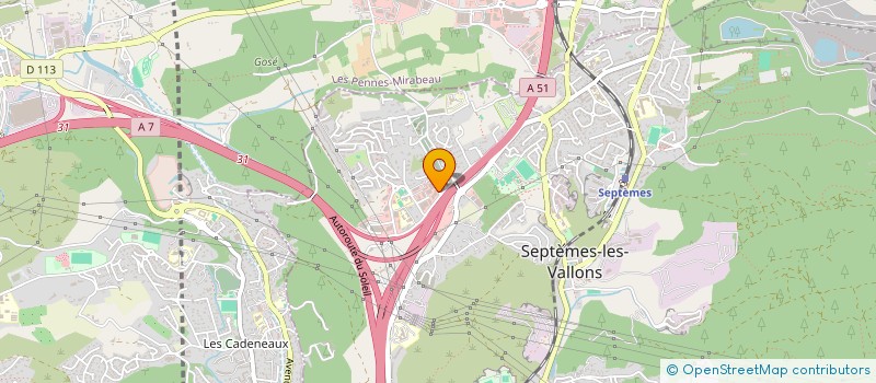localisation de l'entreprise DL INVEST à SEPTEMES-LES-VALLONS