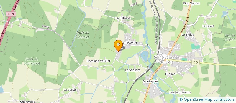 localisation de l'entreprise DL INVEST  SAINT-ETIENNE-DU-BOIS