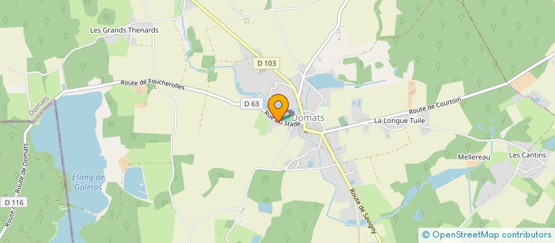 localisation de l'entreprise DL INVESTISSEMENT  DOMATS