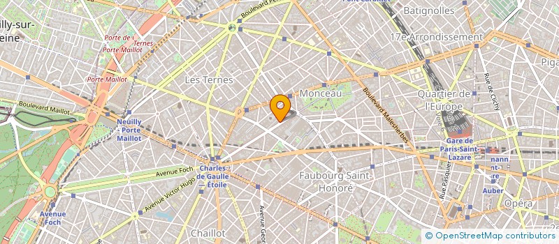 localisation de l'entreprise DL LEASE à PARIS