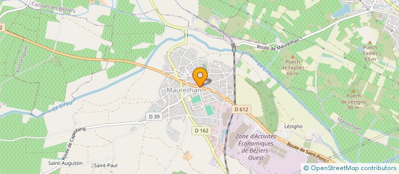 localisation de l'entreprise DL LEVAGE à MAUREILHAN