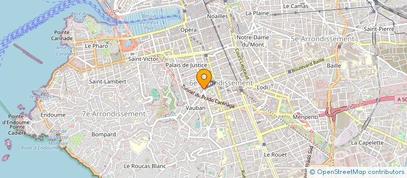 localisation de l'entreprise DL LINE à MARSEILLE