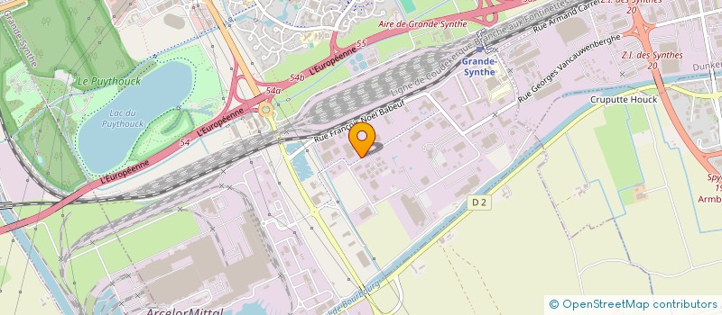 localisation de l'entreprise DL LOCATION à GRANDE-SYNTHE