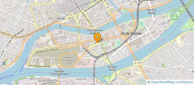 localisation de l'entreprise DL LOCAUTO à NANTES