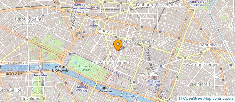 localisation de l'entreprise DL PARTNERS  PARIS