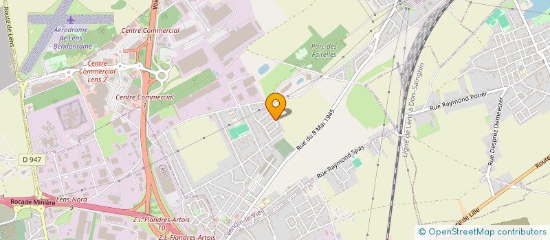 localisation de l'entreprise DL PATRIM  VENDIN-LE-VIEIL