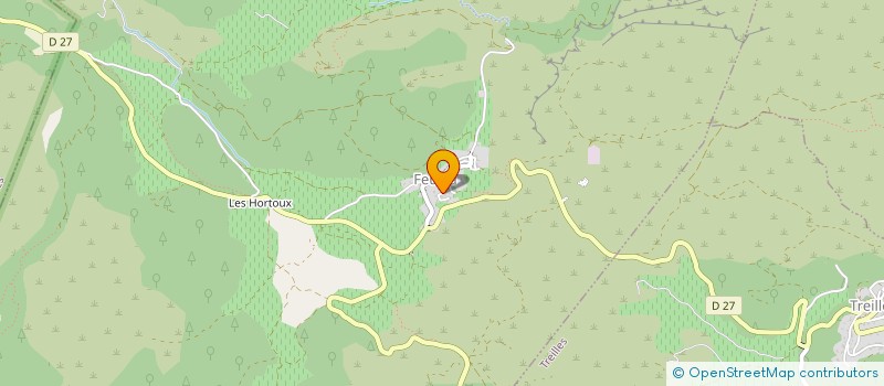 localisation de l'entreprise DL PAYSAGE  FEUILLA