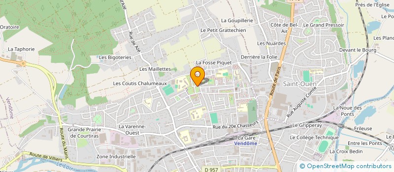 localisation de l'entreprise DL PRO SOLAIRE à VENDOME