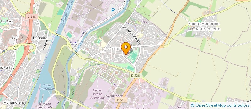 localisation de l'entreprise DL PROPRETE à COLOMBELLES