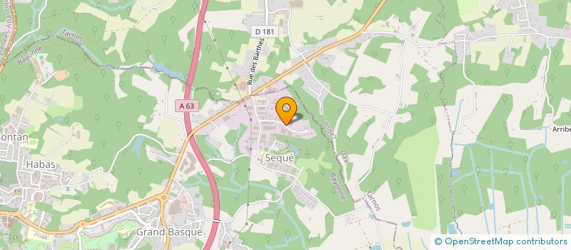 localisation de l'entreprise DL PYRENEES à BAYONNE