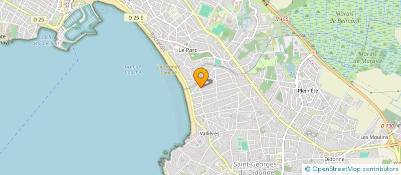 localisation de l'entreprise DL - SAINT GEORGES  SAINT-GEORGES-DE-DIDONNE