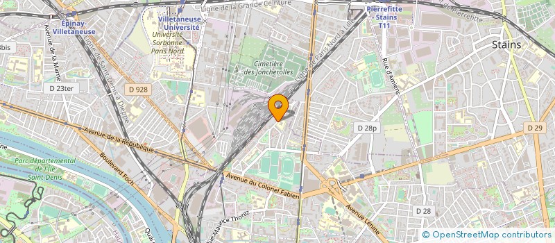 localisation de l'entreprise DL SECURITE  SAINT-DENIS