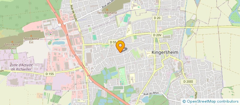 localisation de l'entreprise DL SECURITE ELECTRIQUE  KINGERSHEIM