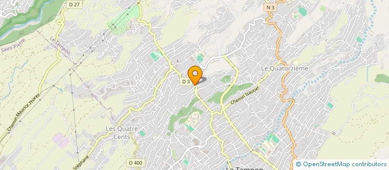 localisation de l'entreprise DL SERVICES REUNION  LE TAMPON