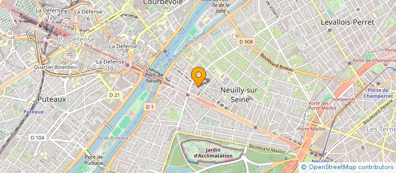 localisation de l'entreprise DL T. CONSULTING à NEUILLY-SUR-SEINE