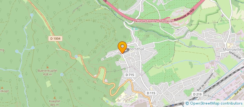 localisation de l'entreprise DL2H  OTTERSTHAL