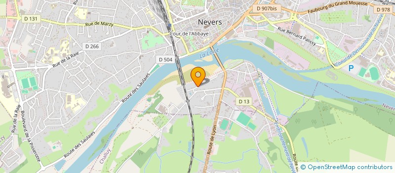 localisation de l'entreprise DL2T à NEVERS