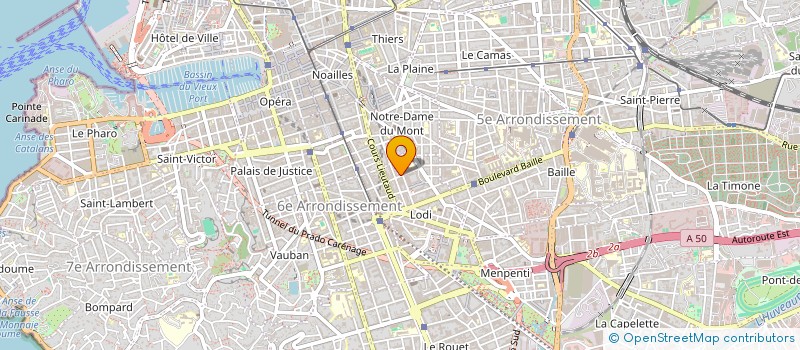localisation de l'entreprise DL44 IMAGE à MARSEILLE