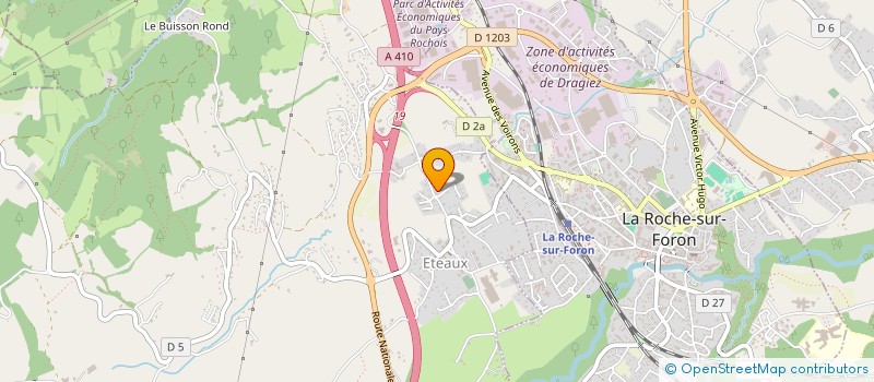 localisation de l'entreprise DLA AUTO CARE  ETAUX