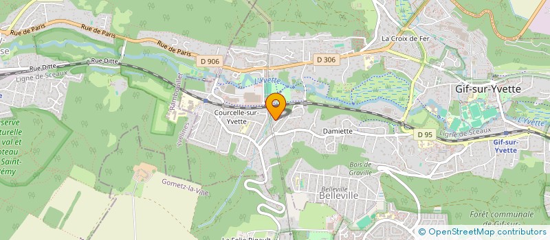 localisation de l'entreprise DLA CONSEIL  ROCHEFORT-EN-YVELINES