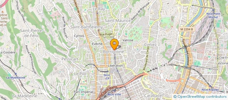 localisation de l'entreprise DLA MAISON à NICE