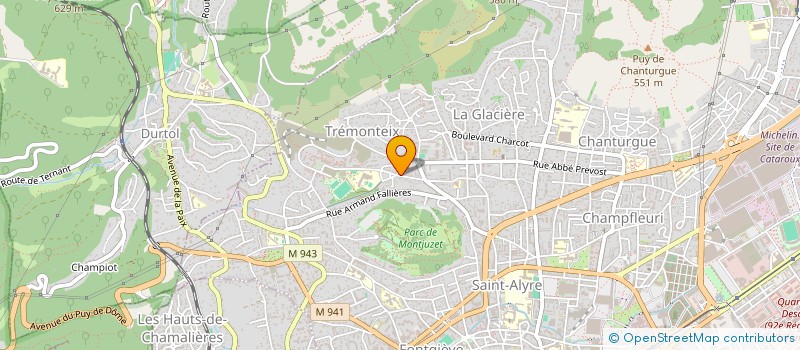 localisation de l'entreprise DLACOM  CLERMONT-FERRAND