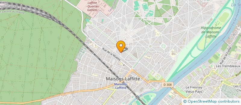 localisation de l'entreprise DLALA DECISIONNEL  MAISONS-LAFFITTE
