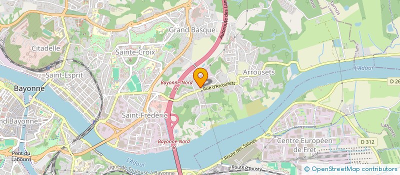 localisation de l'entreprise DLAP  BAYONNE