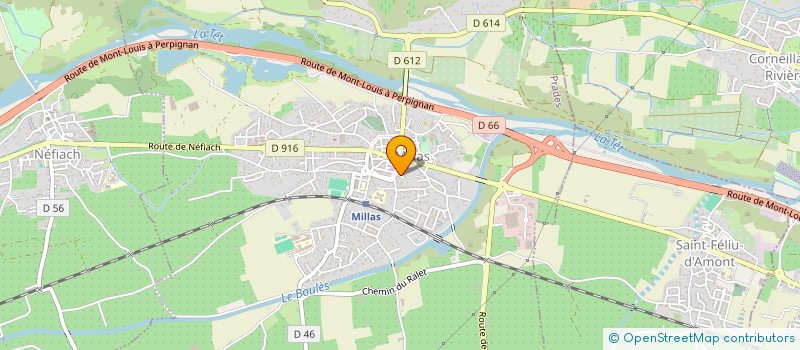 localisation de l'entreprise DLB  NEFIACH