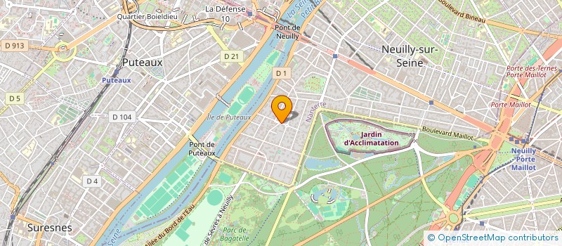 localisation de l'entreprise DLB AUDITION à DEUIL-LA-BARRE