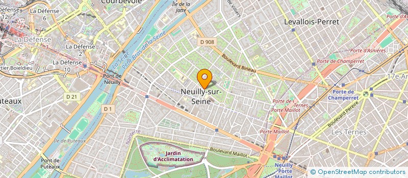 localisation de l'entreprise DLB CONSULTING à NEUILLY-SUR-SEINE